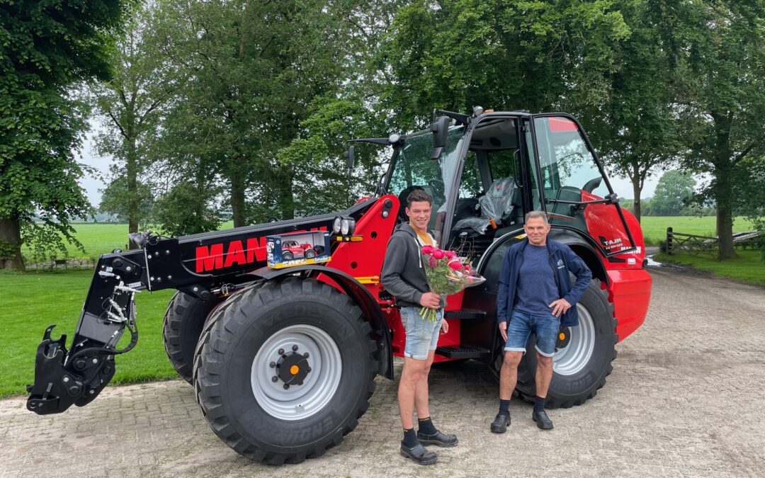 Manitou MLA-T533 knik-verreiker afgeleverd