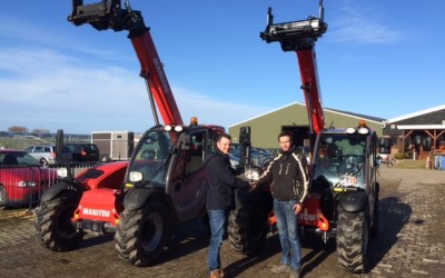 Manege Tinte neemt nieuwe Manitou MLT 625 in ontvangst