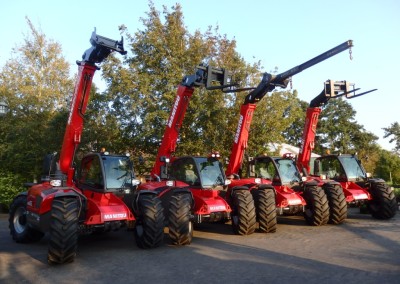 Voorraad Manitou verreikers aangevuld