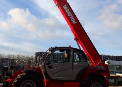 1e van 2 nieuwe Manitou MT 1840 verreikers naar Vink Bouw