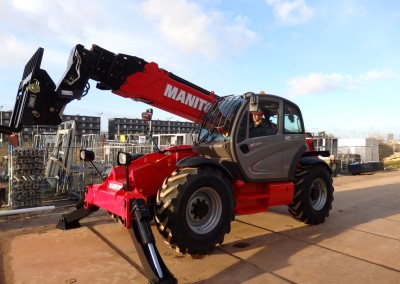 1e van 2 nieuwe Manitou MT 1840 verreikers naar Vink Bouw