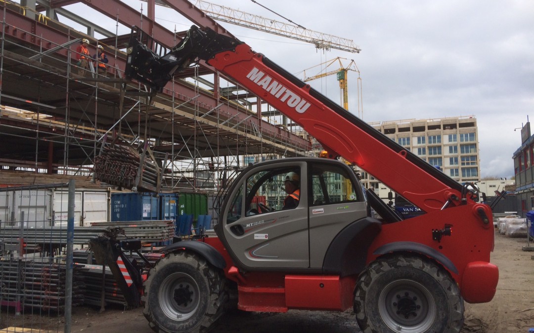 Nieuwe Manitou MT 1840 naar Vink Bouw uit Nieuwkoop