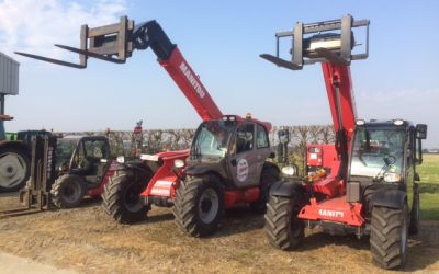 Drie Manitou machines in bedrijf gesteld