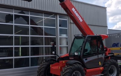 Twee nieuwe Manitou MLT 845-120 st3B verreikers naar Havecon Kassenbouw