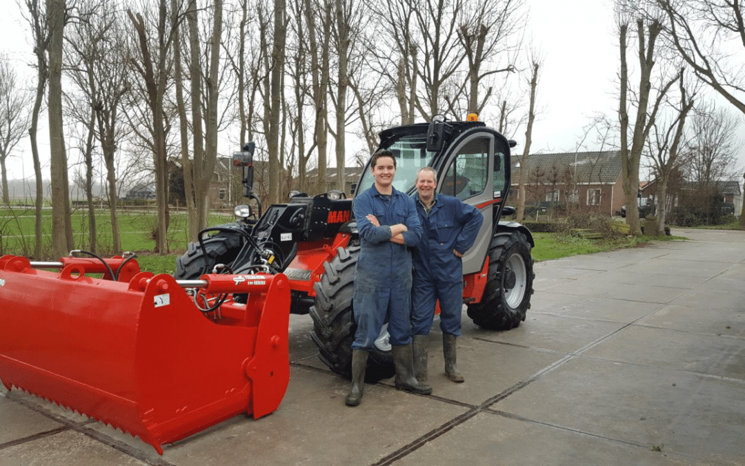 Snelle en wendbare Manitou NewAg afgeleverd