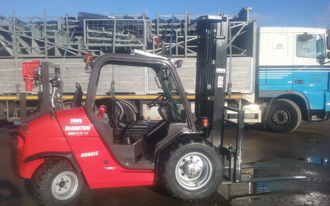 Manitou ‘ruwterrein’ heftruck afgeleverd in Nieuwkoop