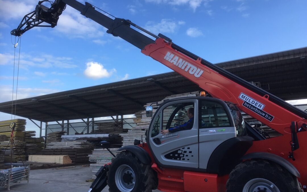 Nieuwe Manitou MT 1840 afgeleverd bij Mulder Betonbouw