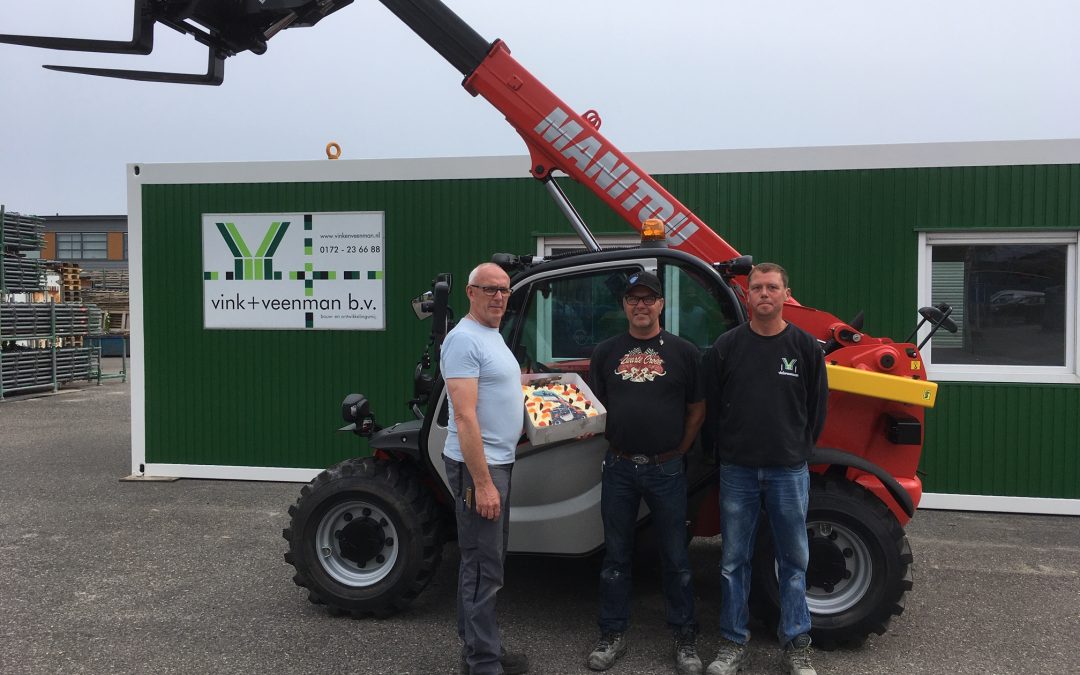 Nieuwe Manitou geleverd aan Vink+Veenman