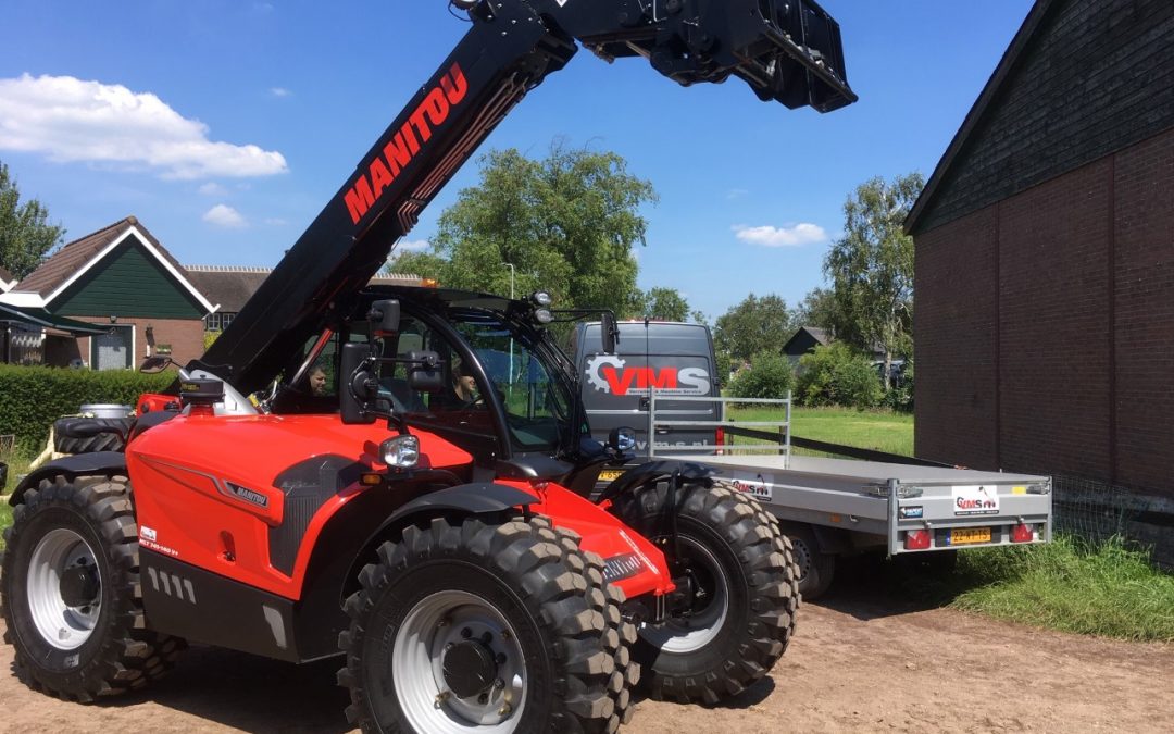 Drie Manitou NewAg verreikers afgeleverd