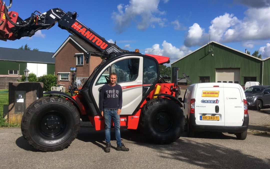 Weer aantal nieuwe Manitou NewAg verreikers afgeleverd