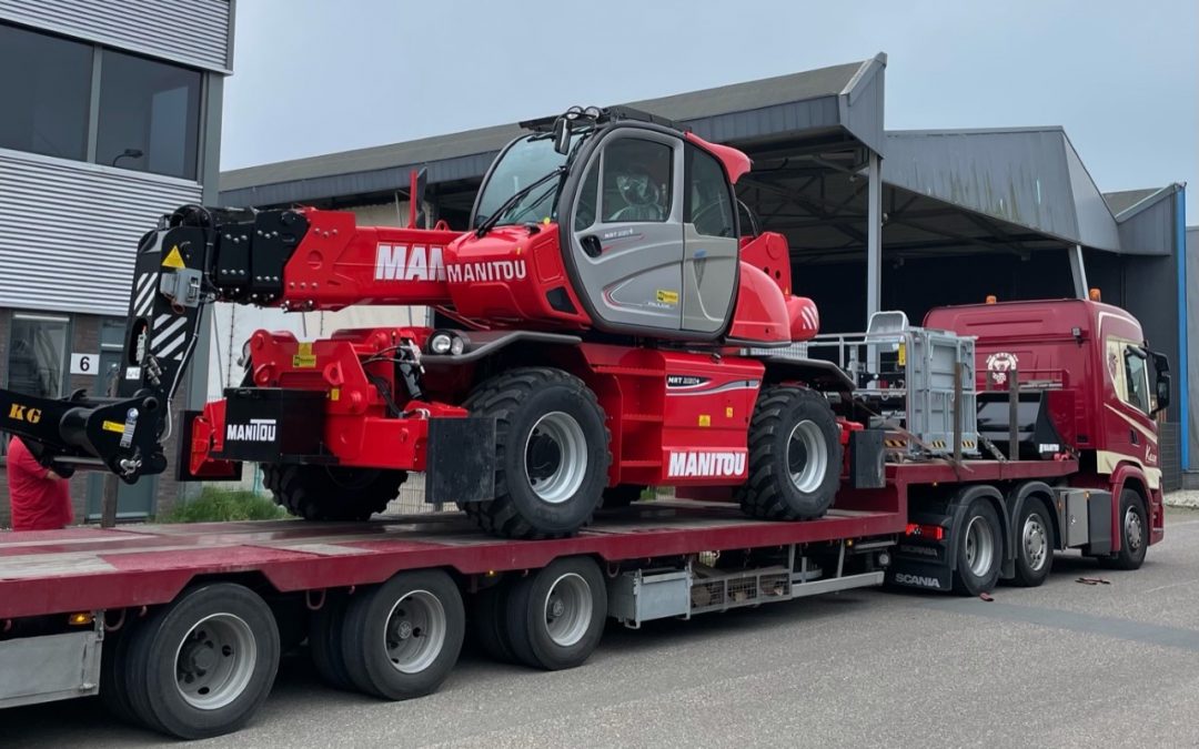 Sinnige Bouw blij gemaakt met veelzijdige roto Manitou